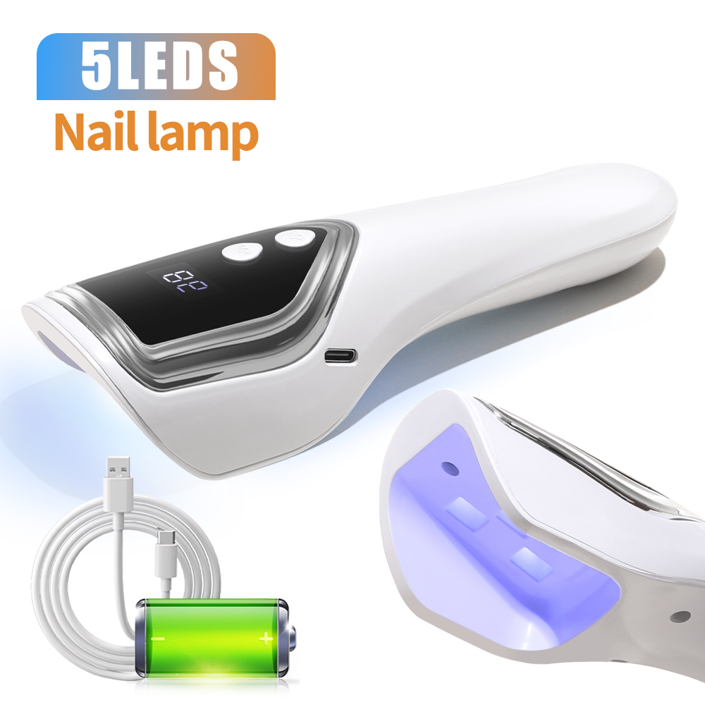 Portable Handheld UV LED Nail  - Nail Art Ombre ulasan dan harga
